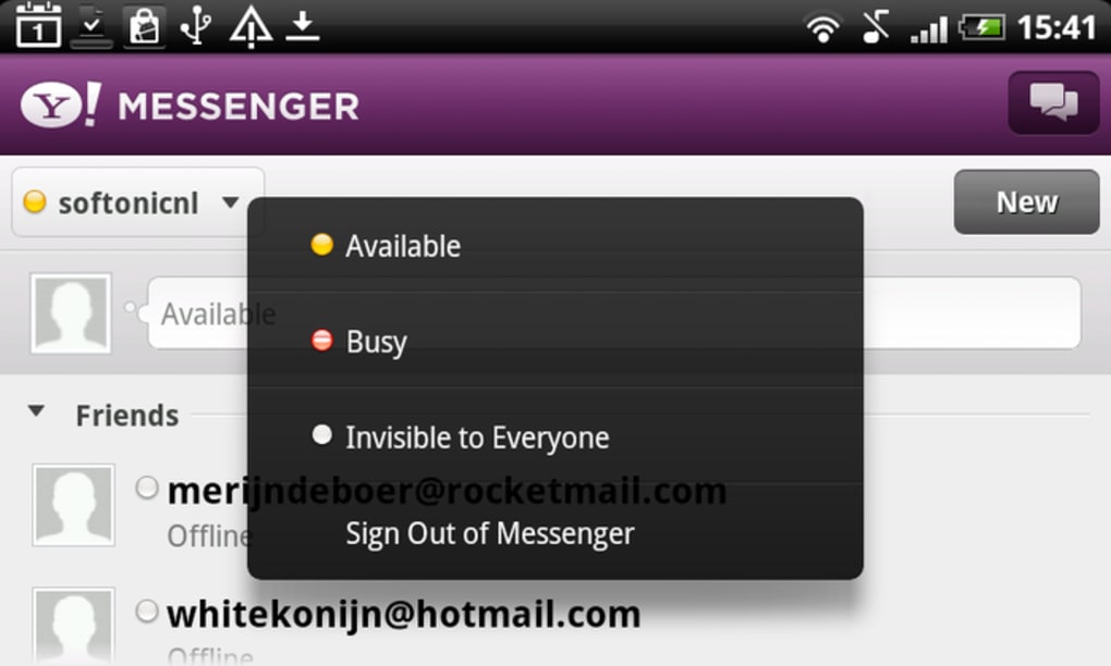 yahoo messenger download app